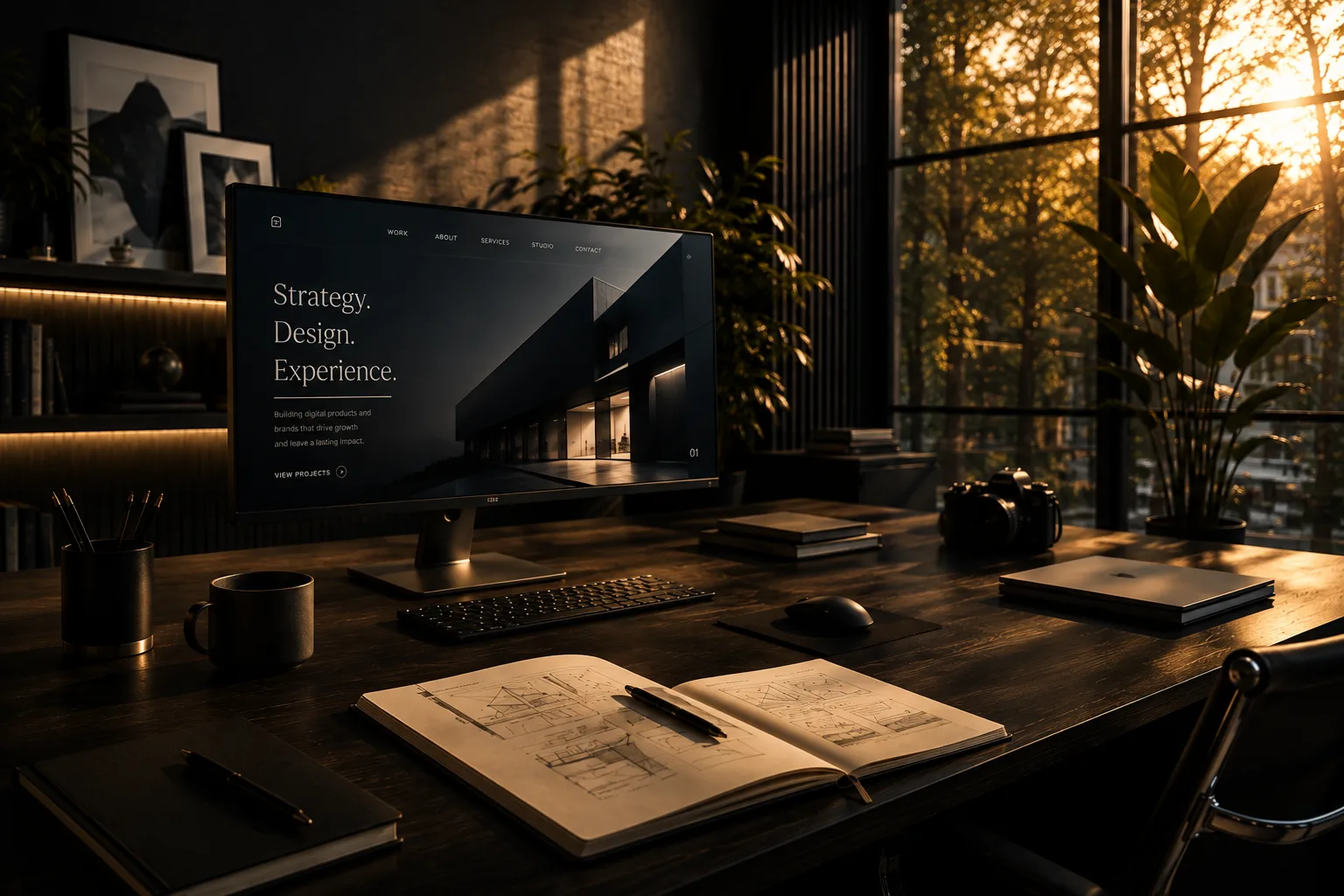 Deemsees Studio workspace setup